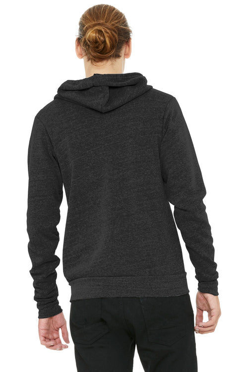 BELLA+CANVAS  Unisex Triblend Sponge Fleece Full-Zip Hoodie. BC3909