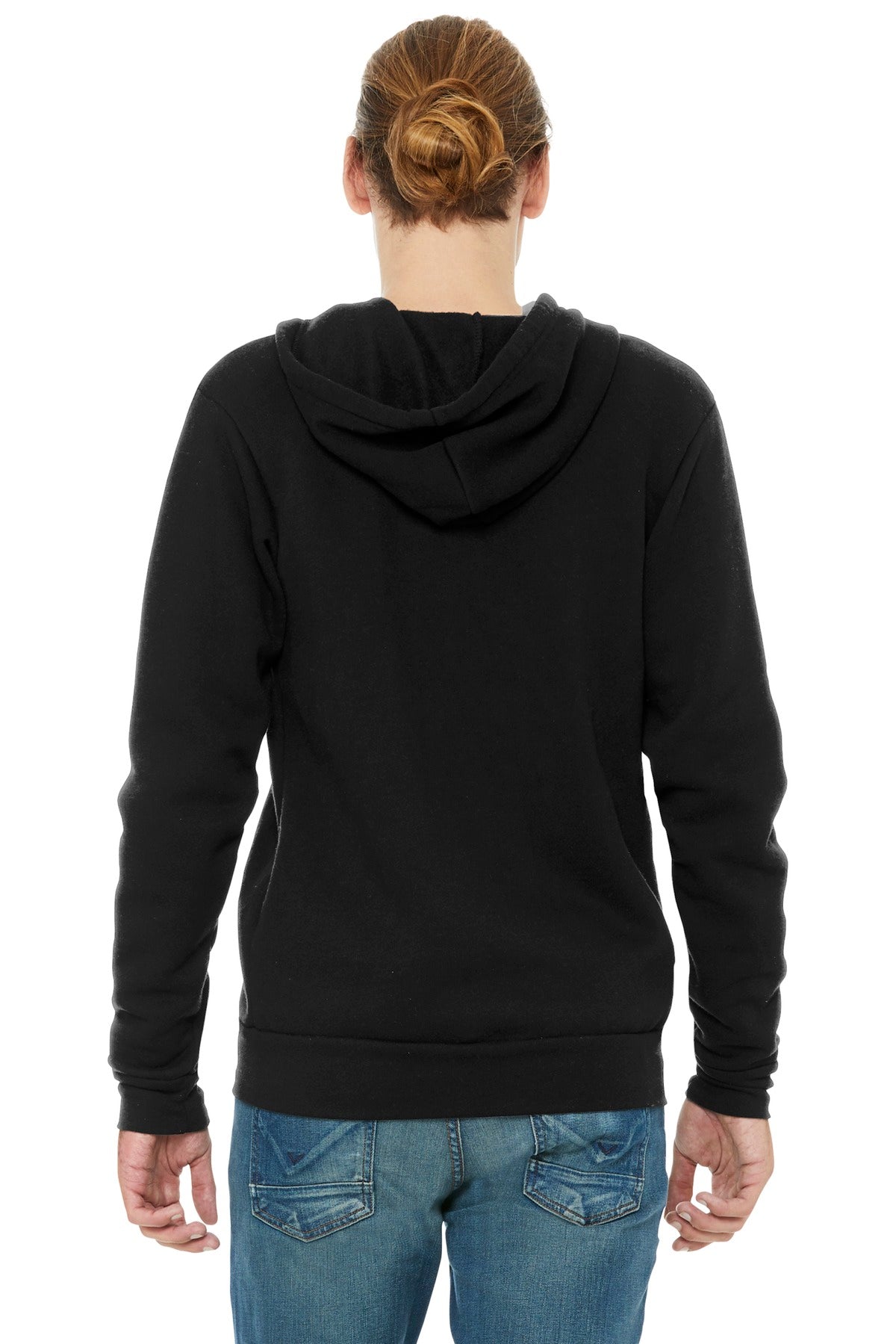 BELLA+CANVAS  Unisex Triblend Sponge Fleece Full-Zip Hoodie. BC3909