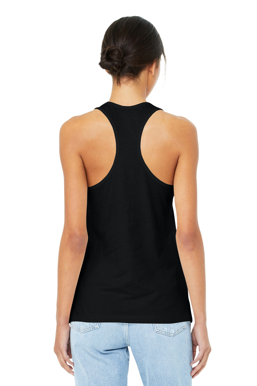 BELLA+CANVAS  Women's Jersey Racerback Tank. BC6008
