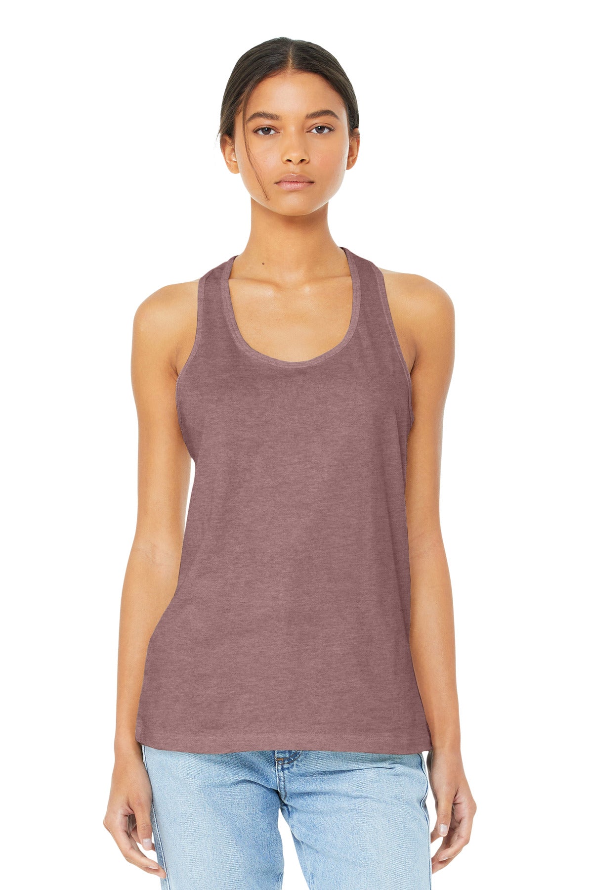 BELLA+CANVAS  Women's Jersey Racerback Tank. BC6008