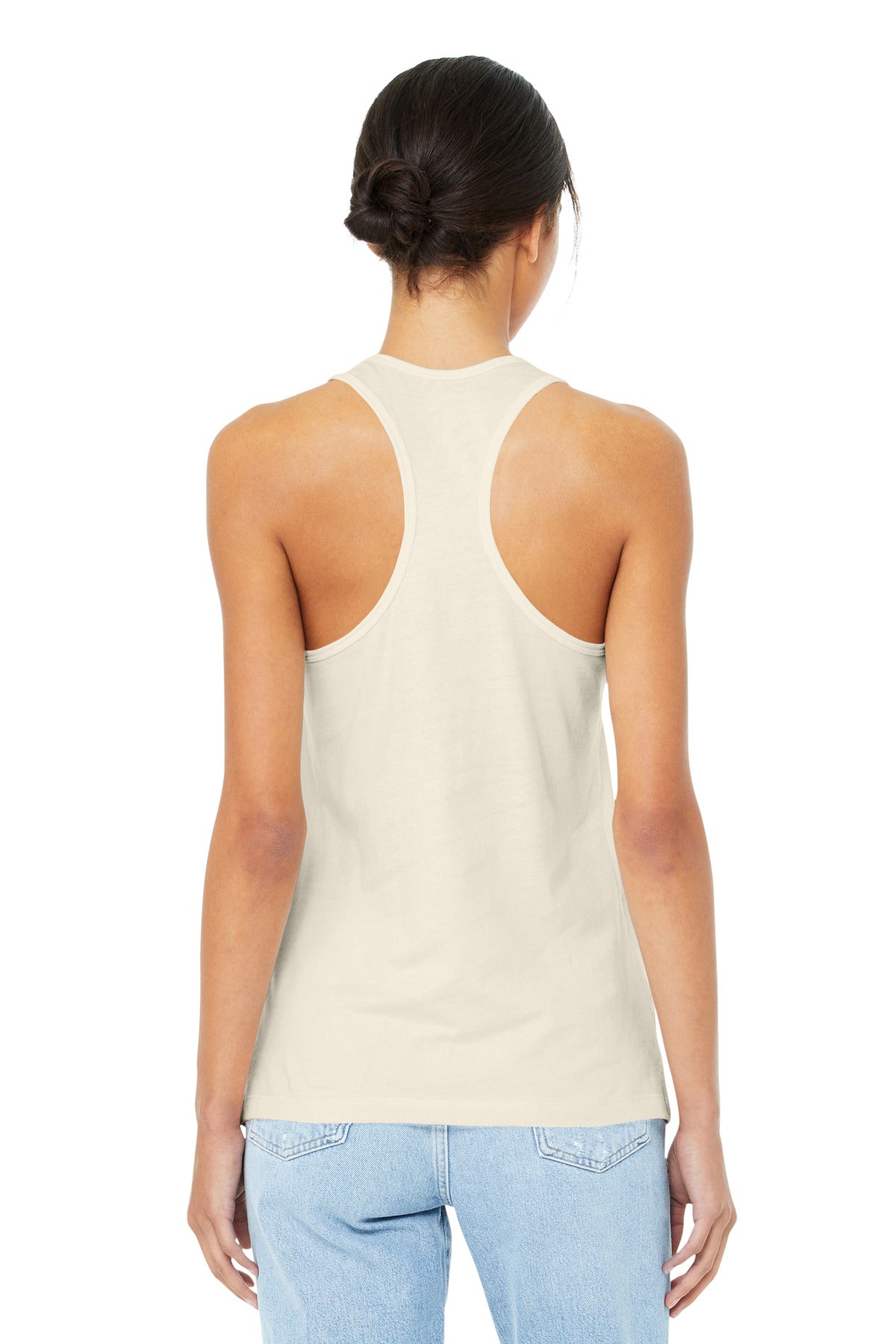 BELLA+CANVAS  Women's Jersey Racerback Tank. BC6008