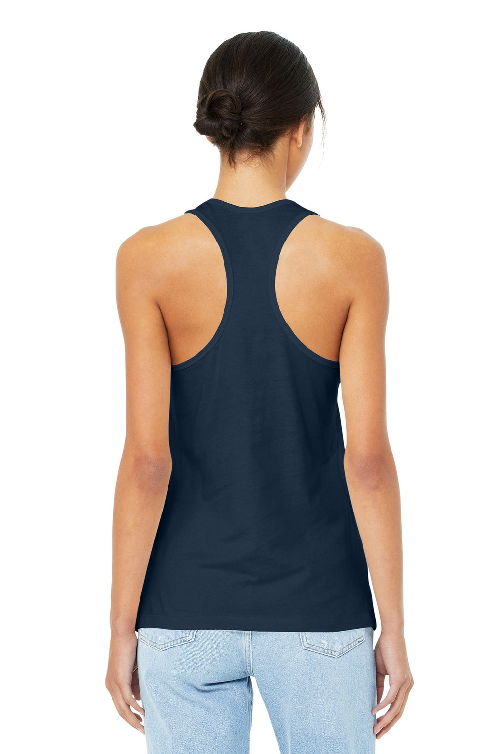BELLA+CANVAS  Women's Jersey Racerback Tank. BC6008