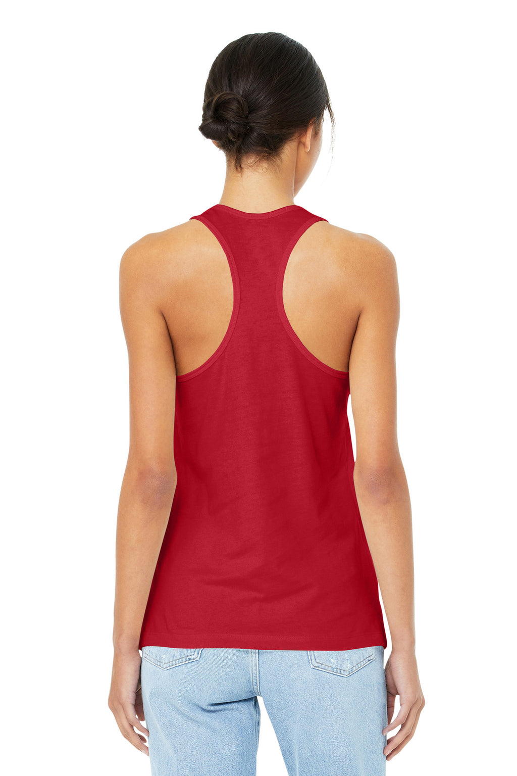 BELLA+CANVAS  Women's Jersey Racerback Tank. BC6008