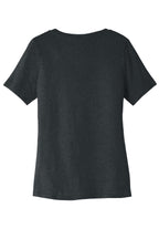 BELLA+CANVAS Women's Relaxed Heather CVC V-Neck Tee BC6405CVC