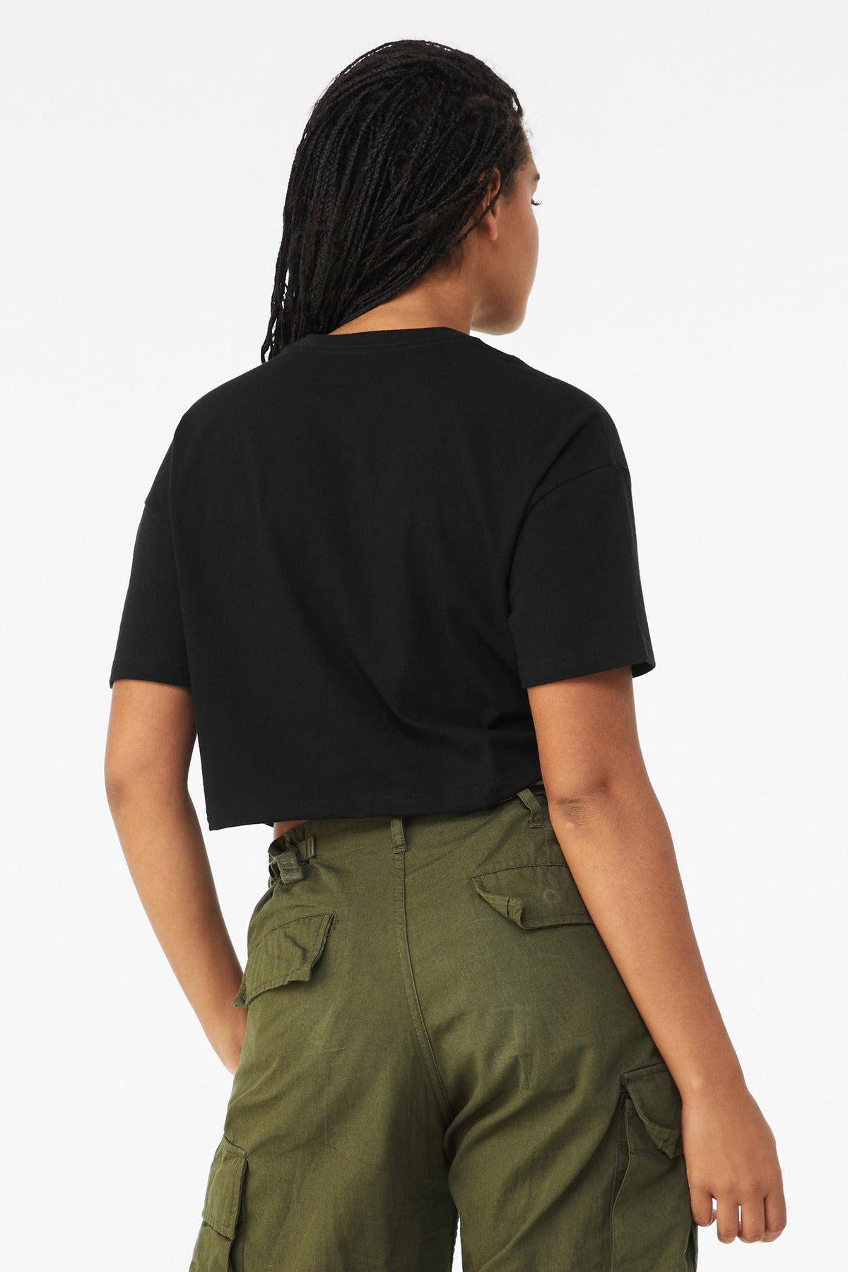 BELLA+CANVAS Women's Jersey Crop Tee BC6482