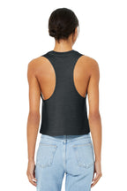 BELLA+CANVAS  Women's Racerback Cropped Tank. BC6682