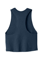 BELLA+CANVAS  Women's Racerback Cropped Tank. BC6682