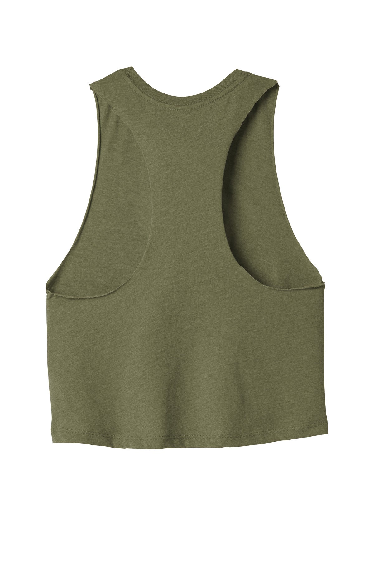 BELLA+CANVAS  Women's Racerback Cropped Tank. BC6682