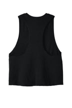 BELLA+CANVAS  Women's Racerback Cropped Tank. BC6682