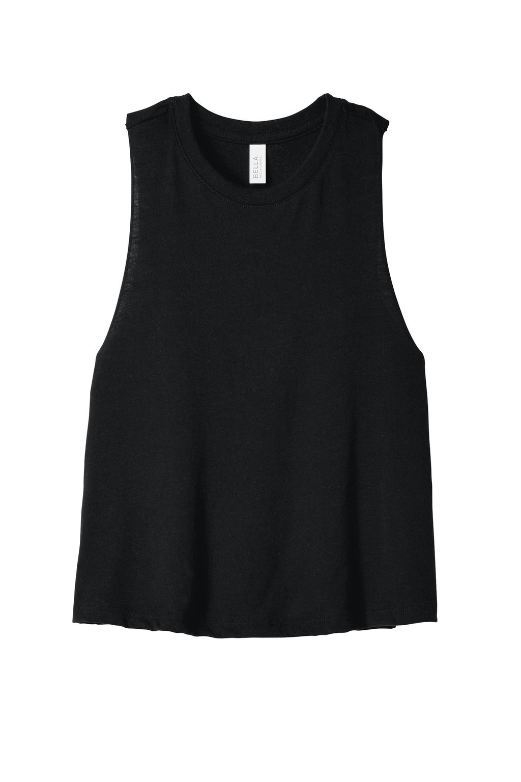 BELLA+CANVAS  Women's Racerback Cropped Tank. BC6682