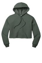 BELLA+CANVAS  Women's Sponge Fleece Cropped Fleece Hoodie. BC7502