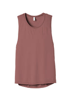 BELLA+CANVAS  Women's Flowy Scoop Muscle Tank. BC8803
