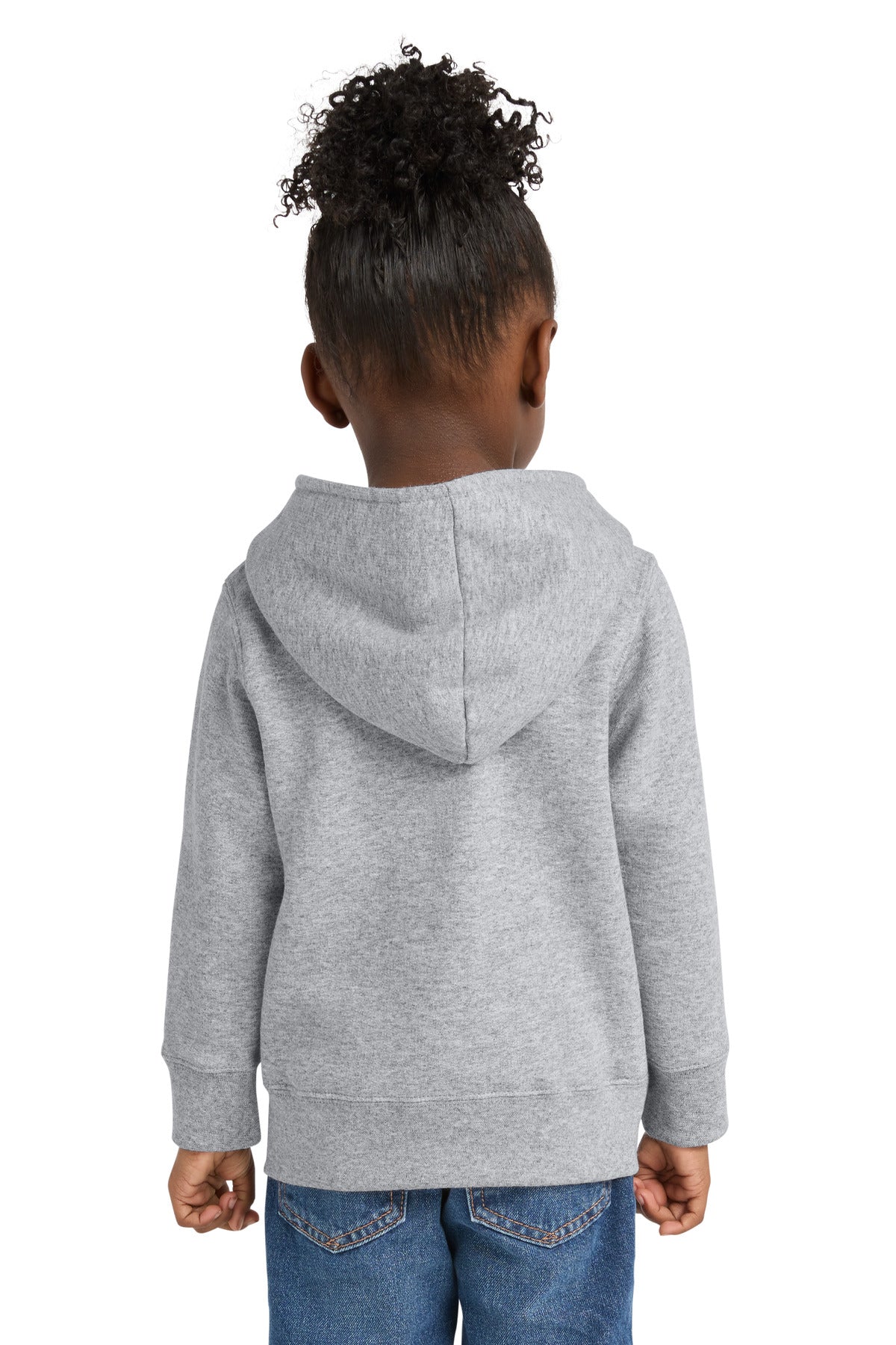 Port & Co Toddler Core Fleece Full-Zip Hooded Sweatshirt. CAR78TZH