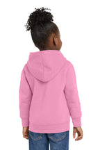 Port & Co Toddler Core Fleece Full-Zip Hooded Sweatshirt. CAR78TZH