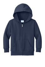 Port & Co Toddler Core Fleece Full-Zip Hooded Sweatshirt. CAR78TZH