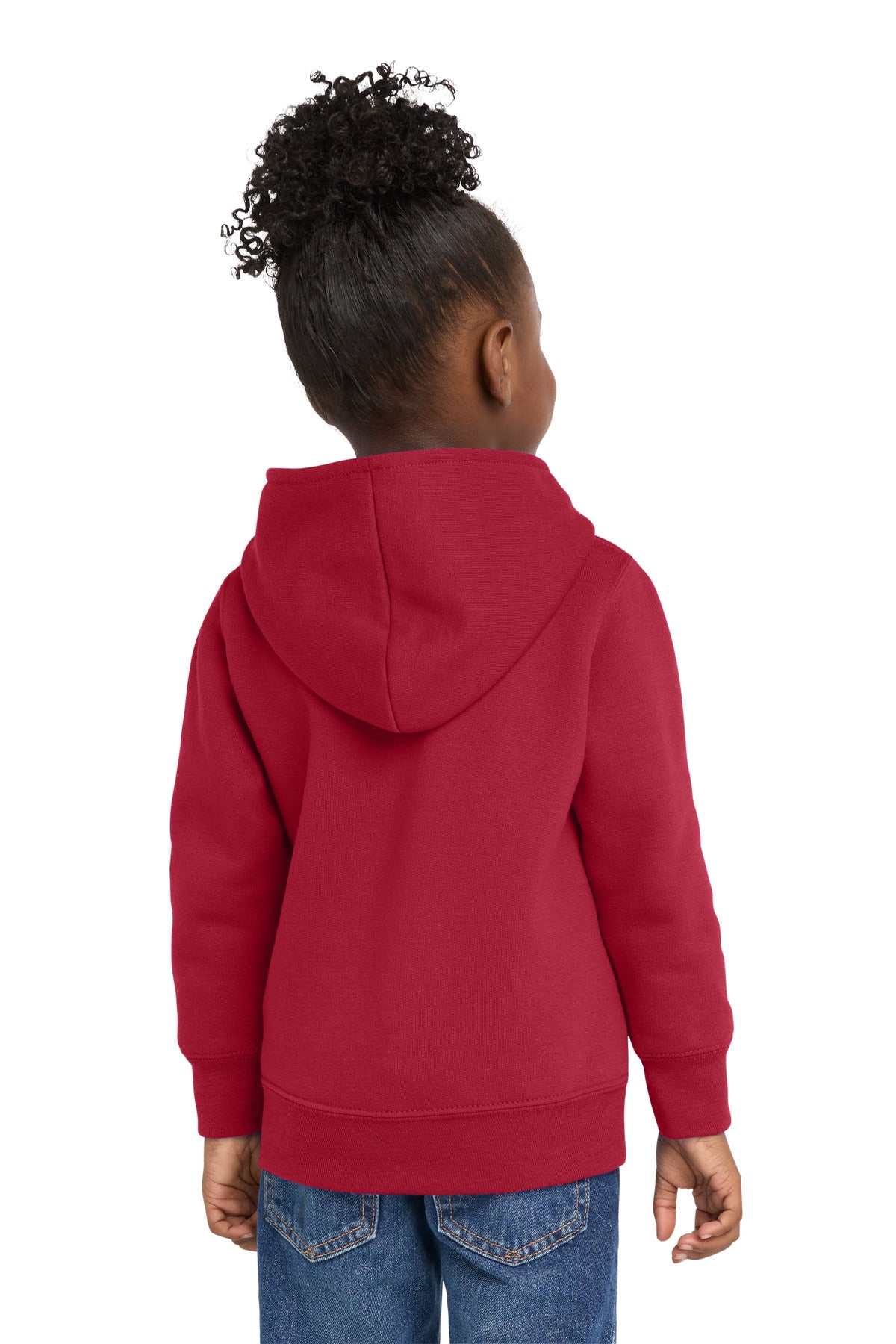 Port & Co Toddler Core Fleece Full-Zip Hooded Sweatshirt. CAR78TZH