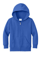 Port & Co Toddler Core Fleece Full-Zip Hooded Sweatshirt. CAR78TZH