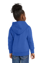 Port & Co Toddler Core Fleece Full-Zip Hooded Sweatshirt. CAR78TZH