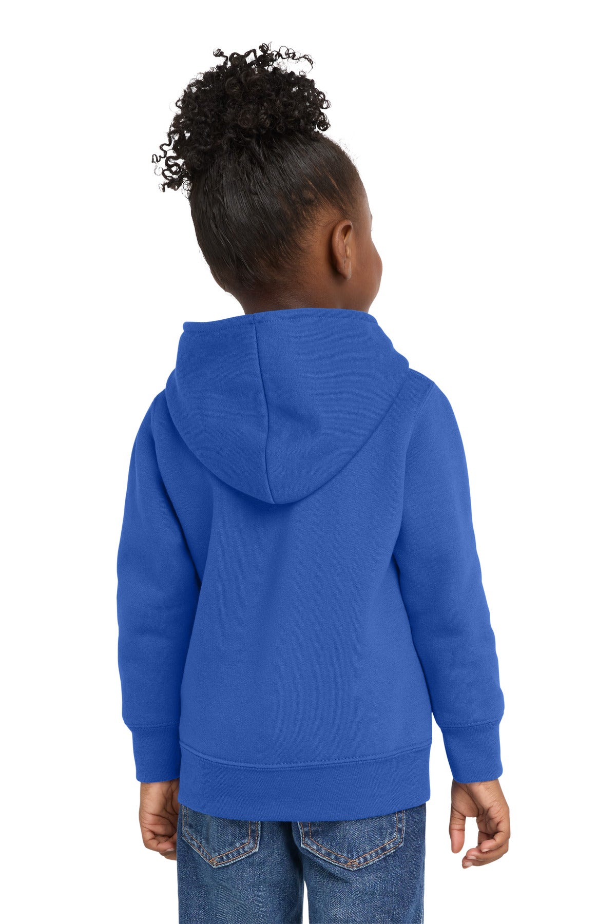 Port & Co Toddler Core Fleece Full-Zip Hooded Sweatshirt. CAR78TZH