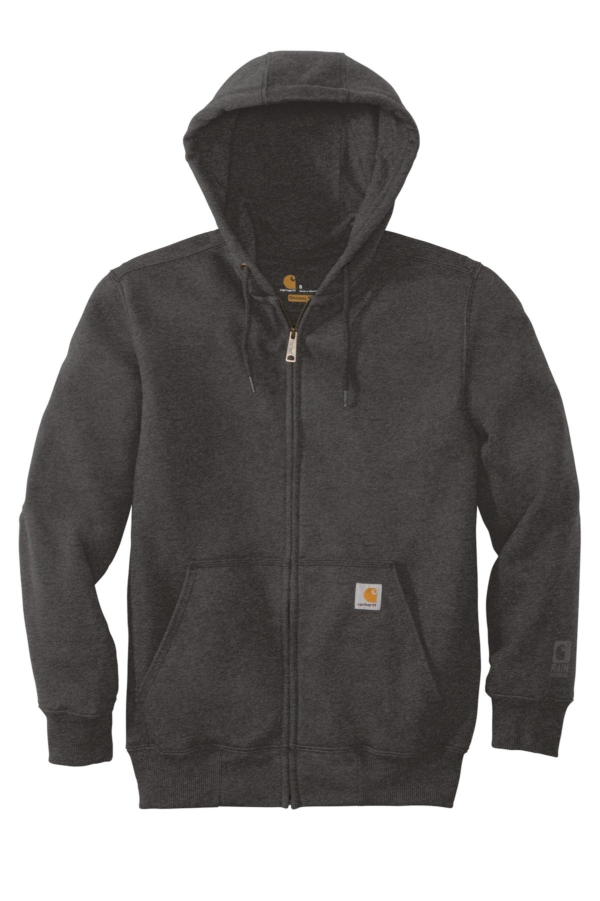 Carhartt  Rain Defender  Paxton Heavyweight Hooded Zip-Front Sweatshirt. CT100614