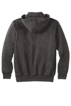 Carhartt  Rain Defender  Paxton Heavyweight Hooded Zip Mock Sweatshirt. CT100617