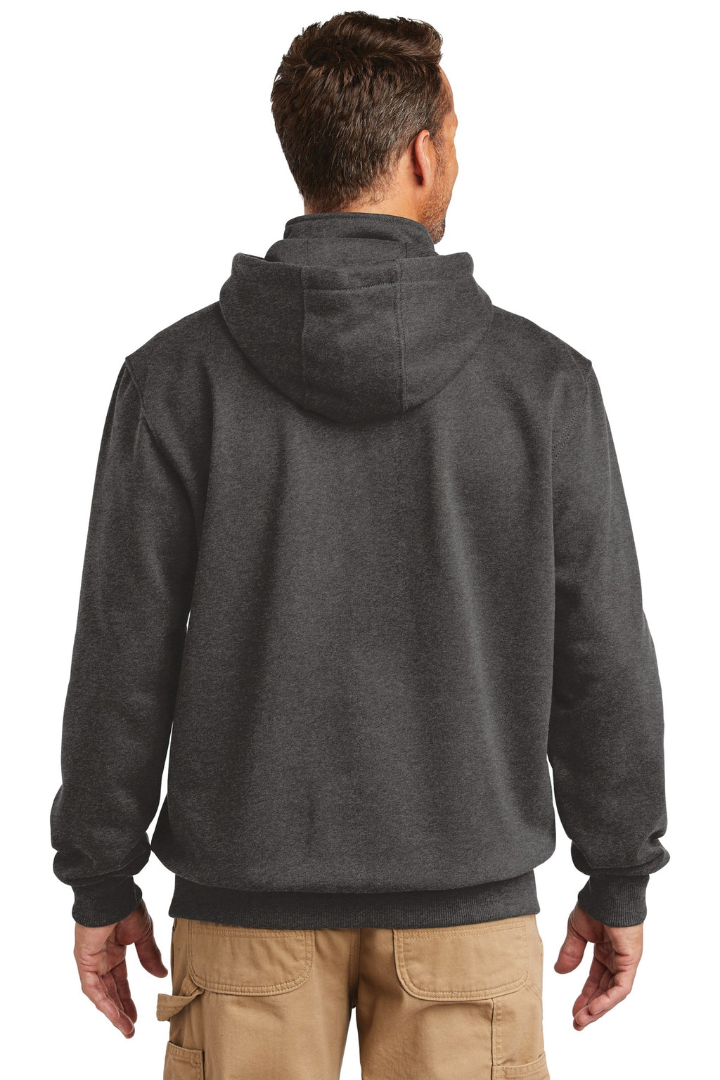 Carhartt  Rain Defender  Paxton Heavyweight Hooded Zip Mock Sweatshirt. CT100617