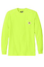 Carhartt  Workwear Pocket Long Sleeve T-Shirt. CTK126