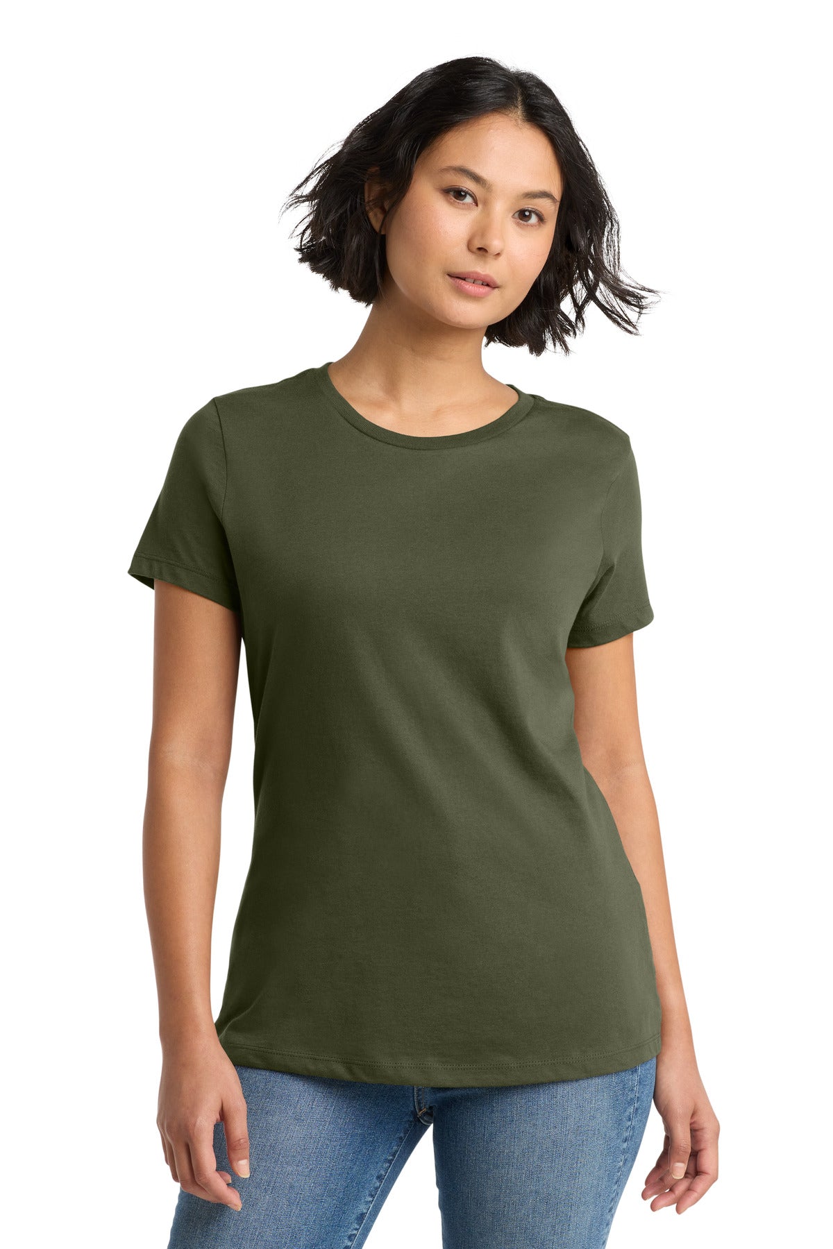 District Women's Perfect WeightTee. DM104L