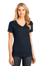 District - Women's Perfect Weight V-Neck Tee. DM1170L