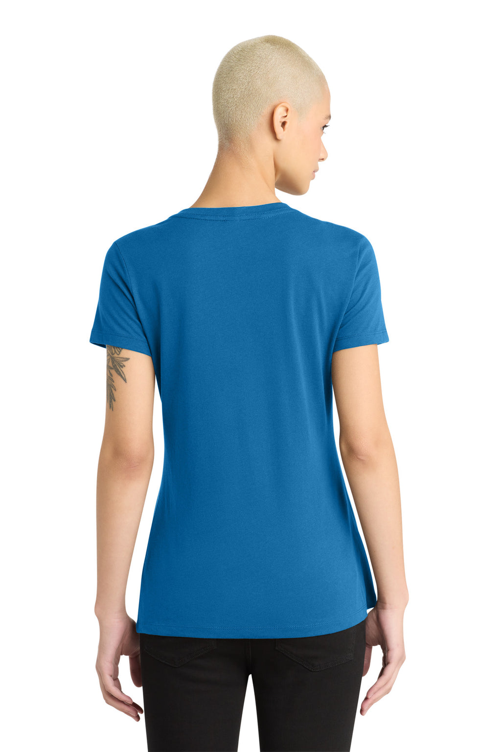 District - Women's Perfect Weight V-Neck Tee. DM1170L