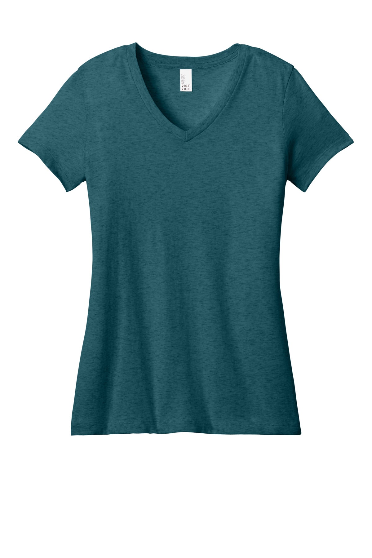 District - Women's Perfect Weight V-Neck Tee. DM1170L