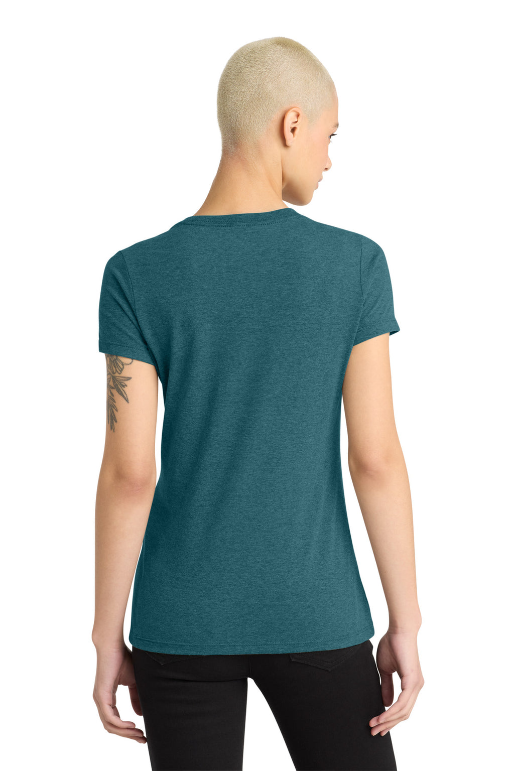 District - Women's Perfect Weight V-Neck Tee. DM1170L