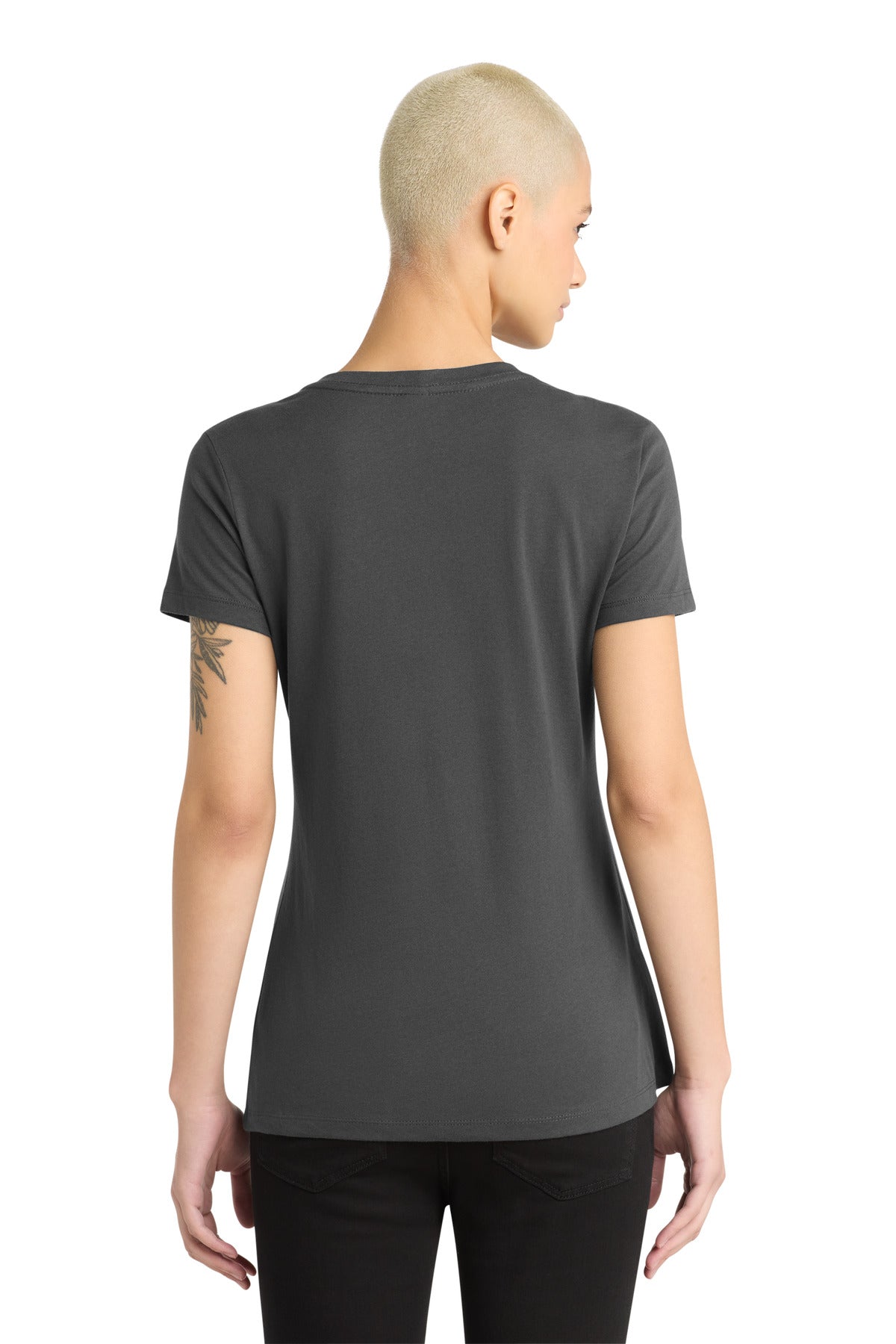 District - Women's Perfect Weight V-Neck Tee. DM1170L