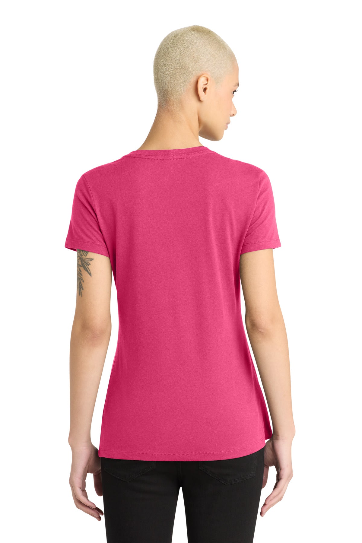 District - Women's Perfect Weight V-Neck Tee. DM1170L