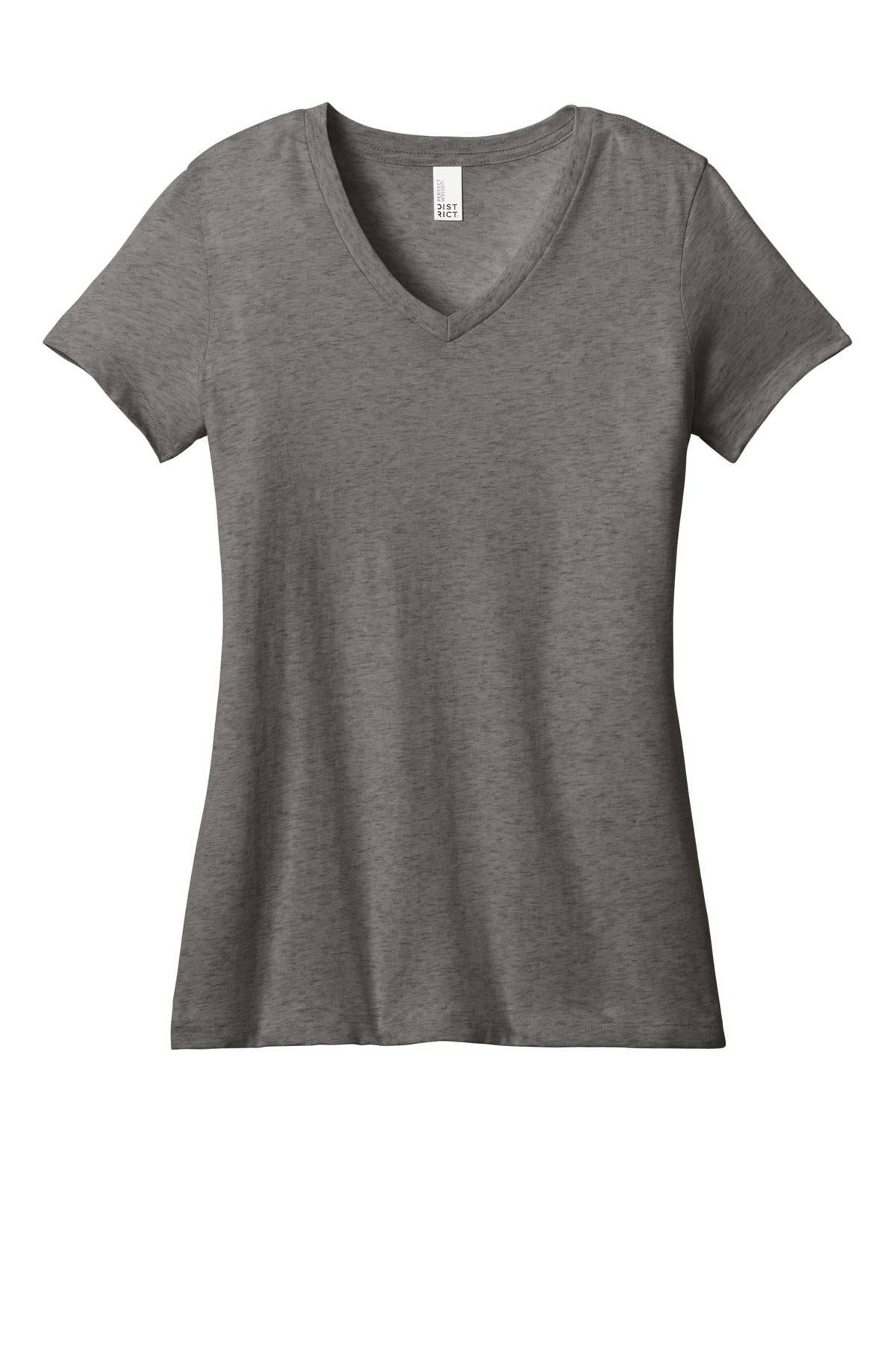 District - Women's Perfect Weight V-Neck Tee. DM1170L