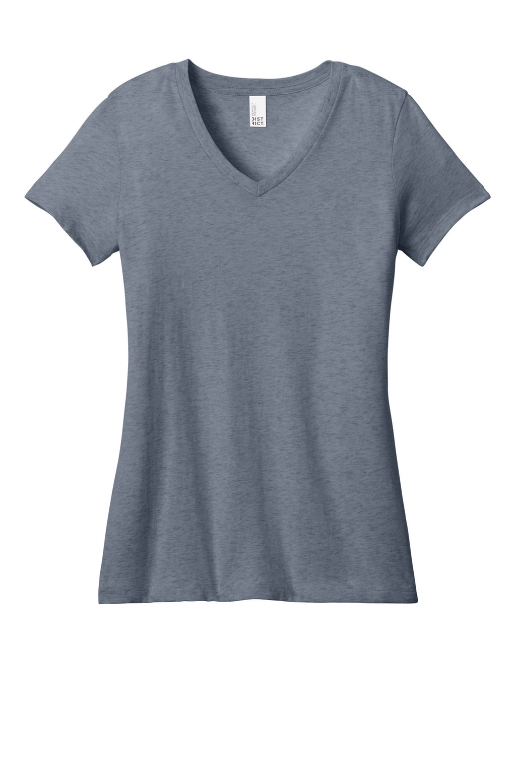District - Women's Perfect Weight V-Neck Tee. DM1170L