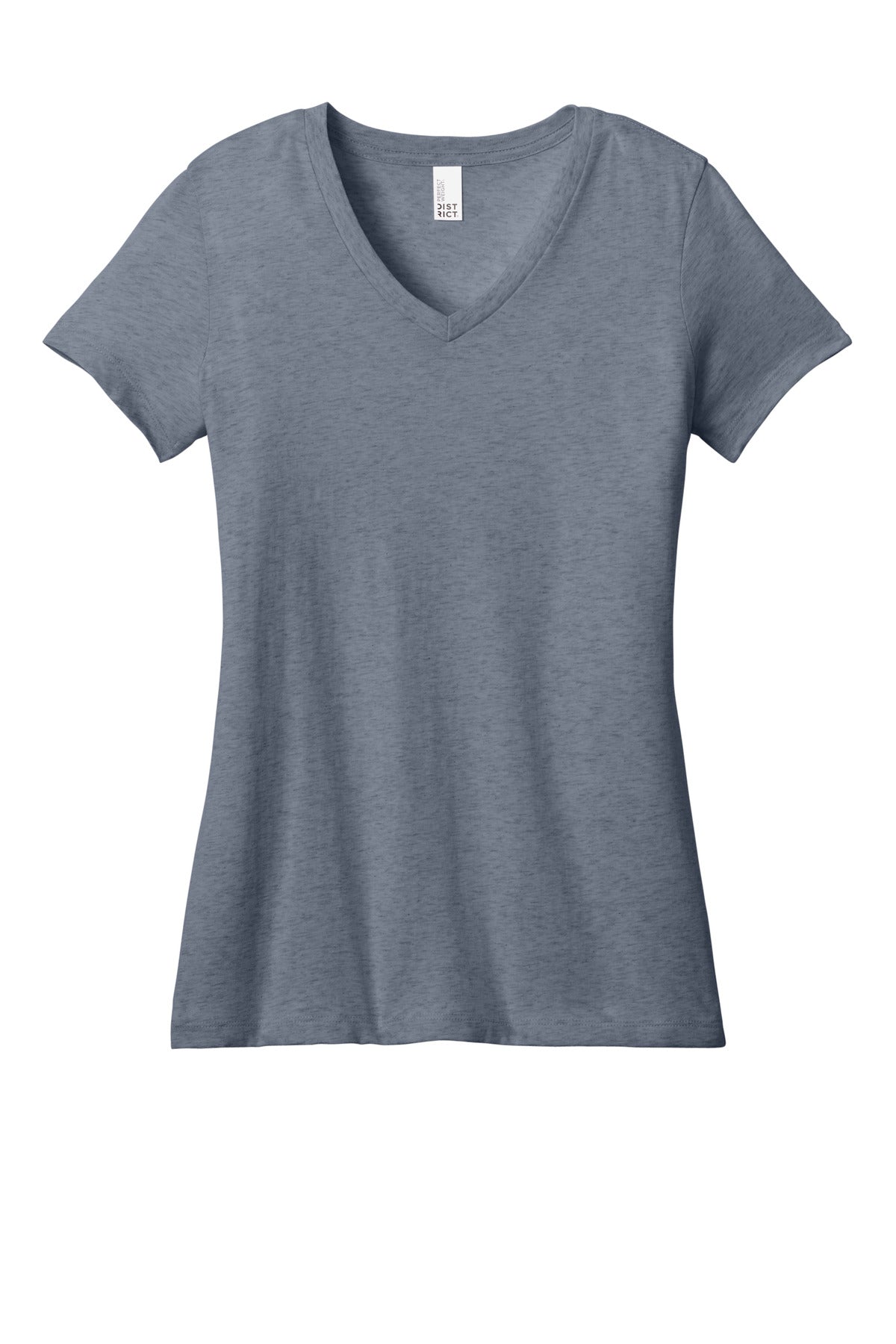 District - Women's Perfect Weight V-Neck Tee. DM1170L