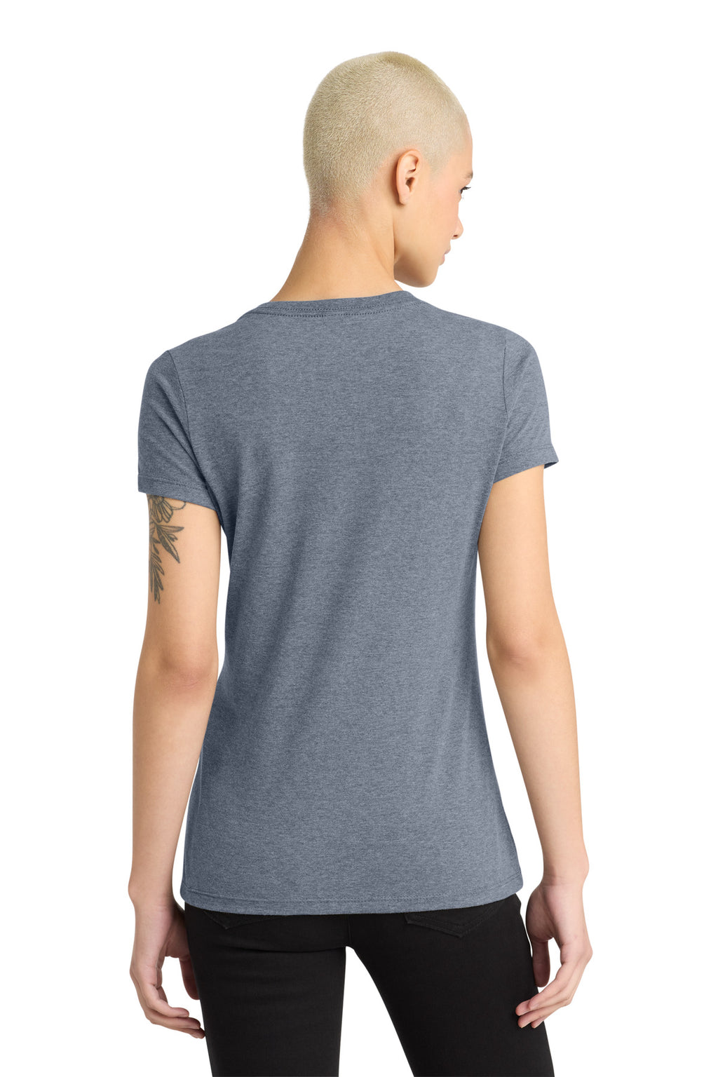 District - Women's Perfect Weight V-Neck Tee. DM1170L