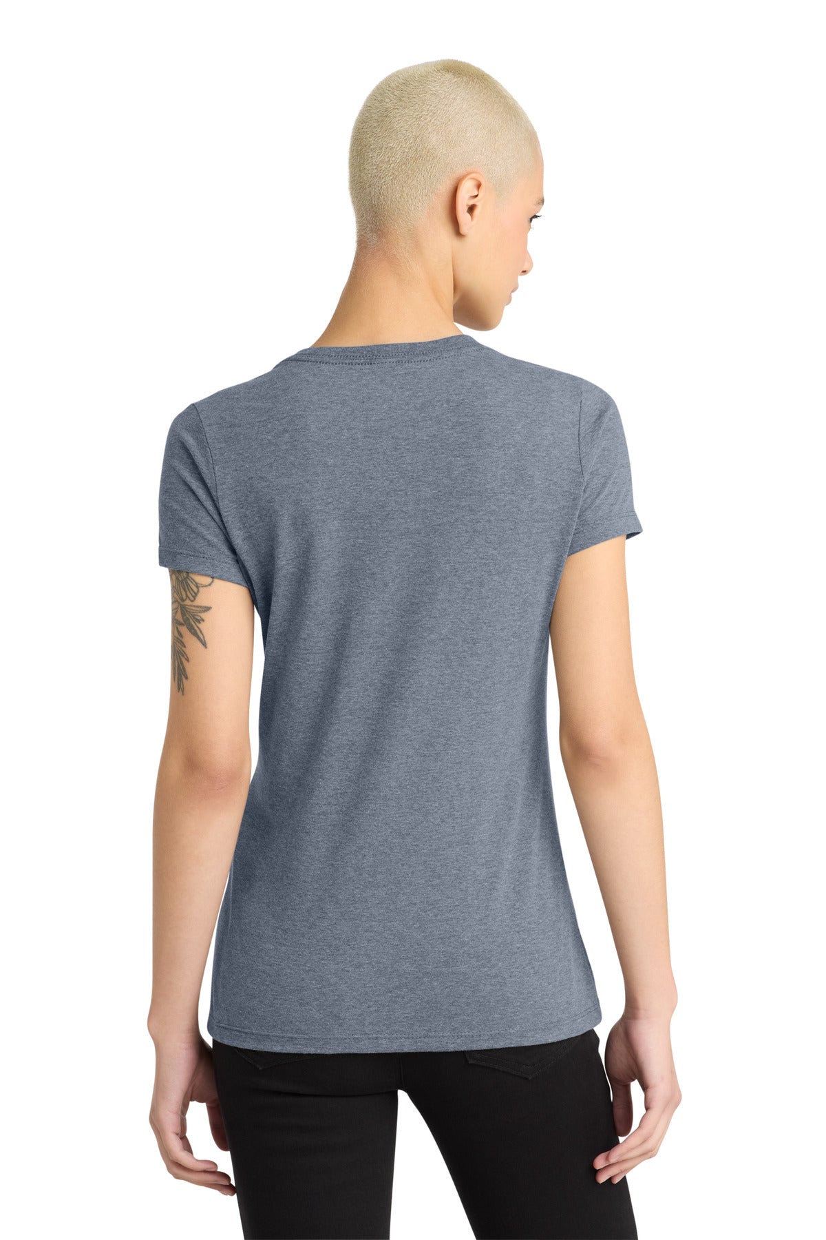 District - Women's Perfect Weight V-Neck Tee. DM1170L