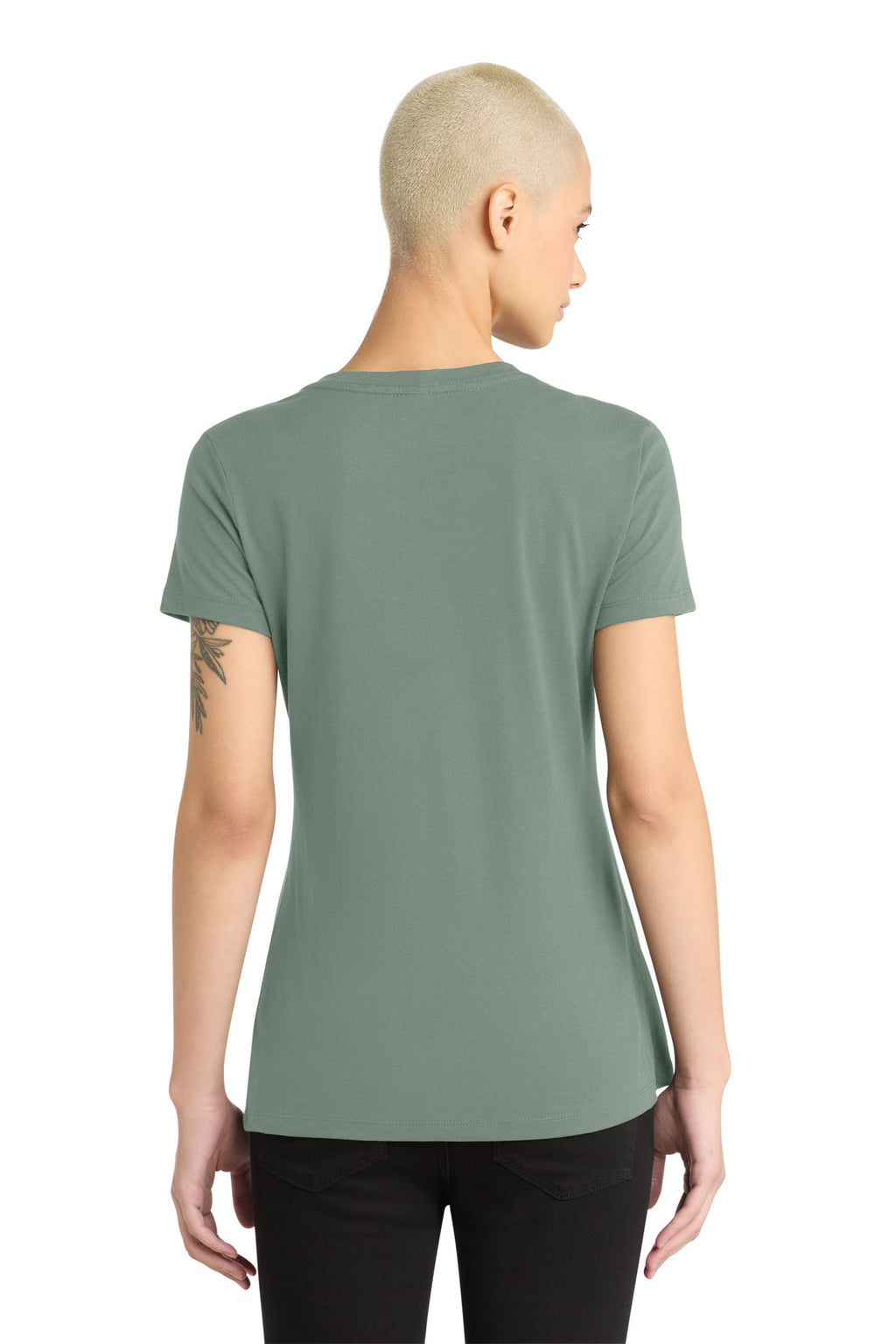 District - Women's Perfect Weight V-Neck Tee. DM1170L