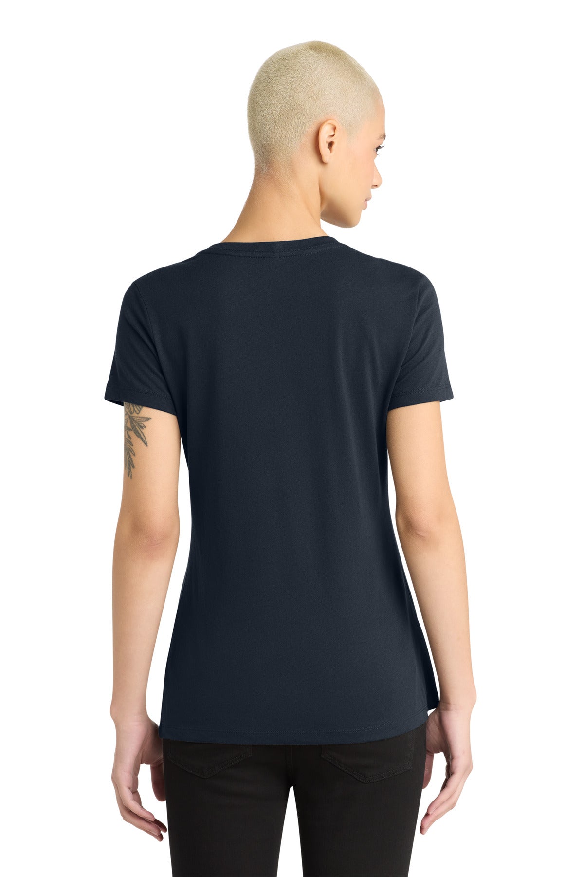 District - Women's Perfect Weight V-Neck Tee. DM1170L
