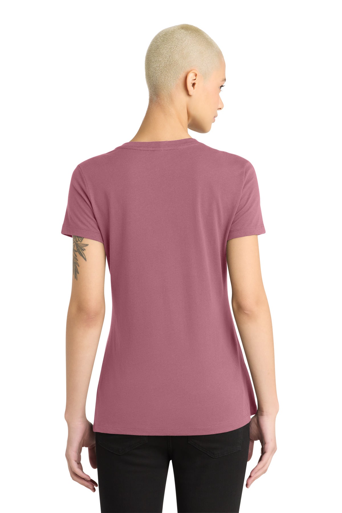 District - Women's Perfect Weight V-Neck Tee. DM1170L