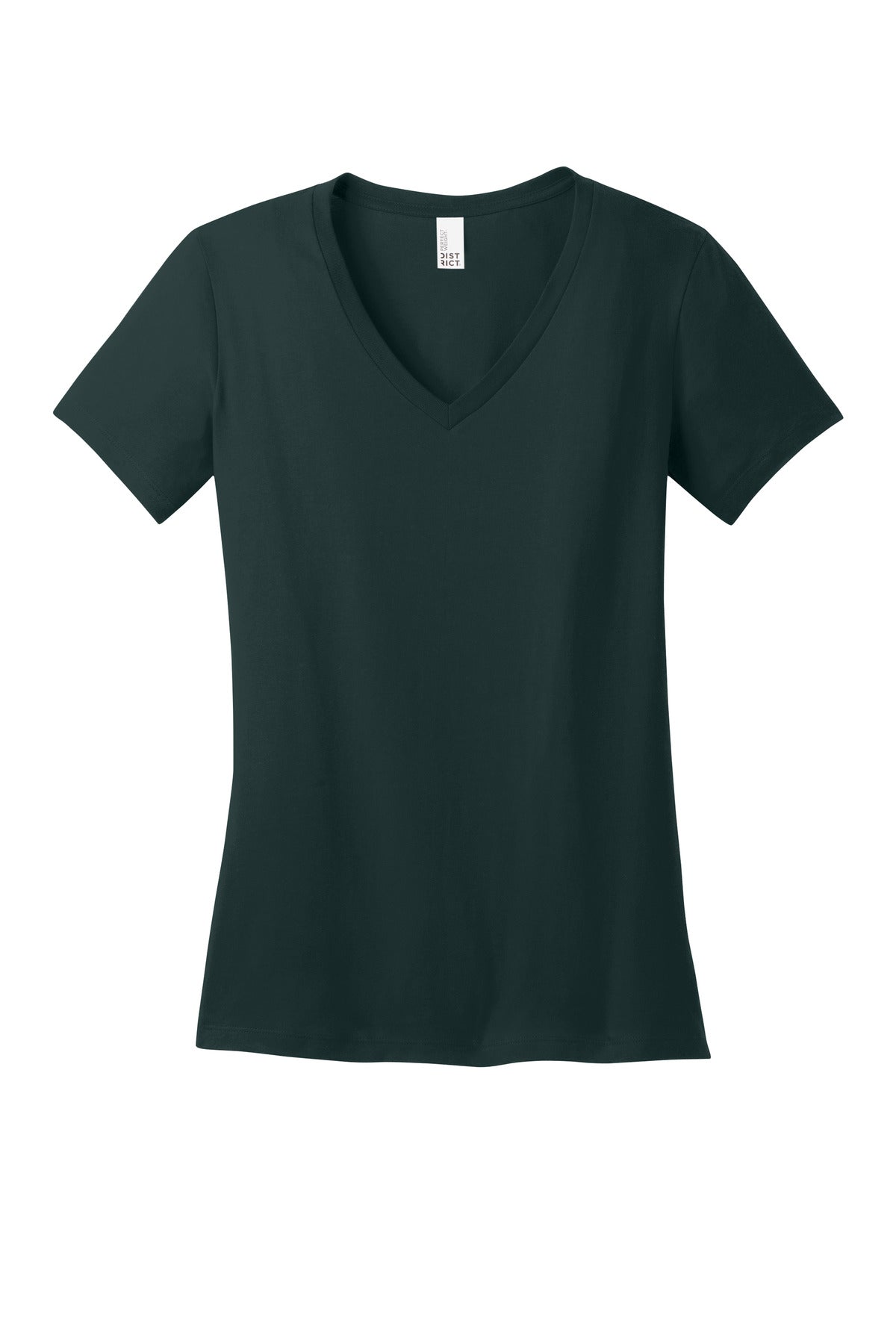District - Women's Perfect Weight V-Neck Tee. DM1170L