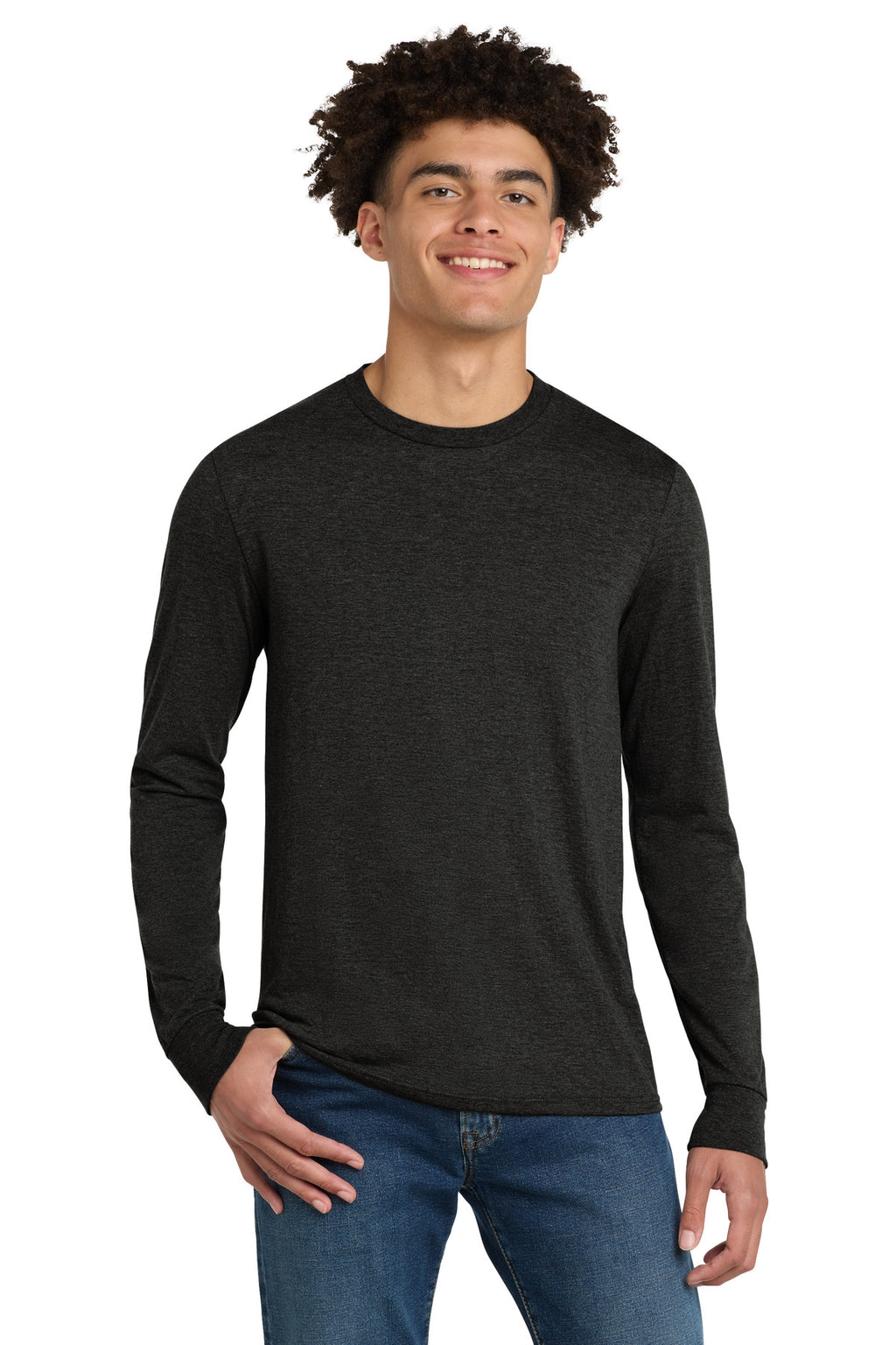 District Perfect Tri Long Sleeve Tee . DM132