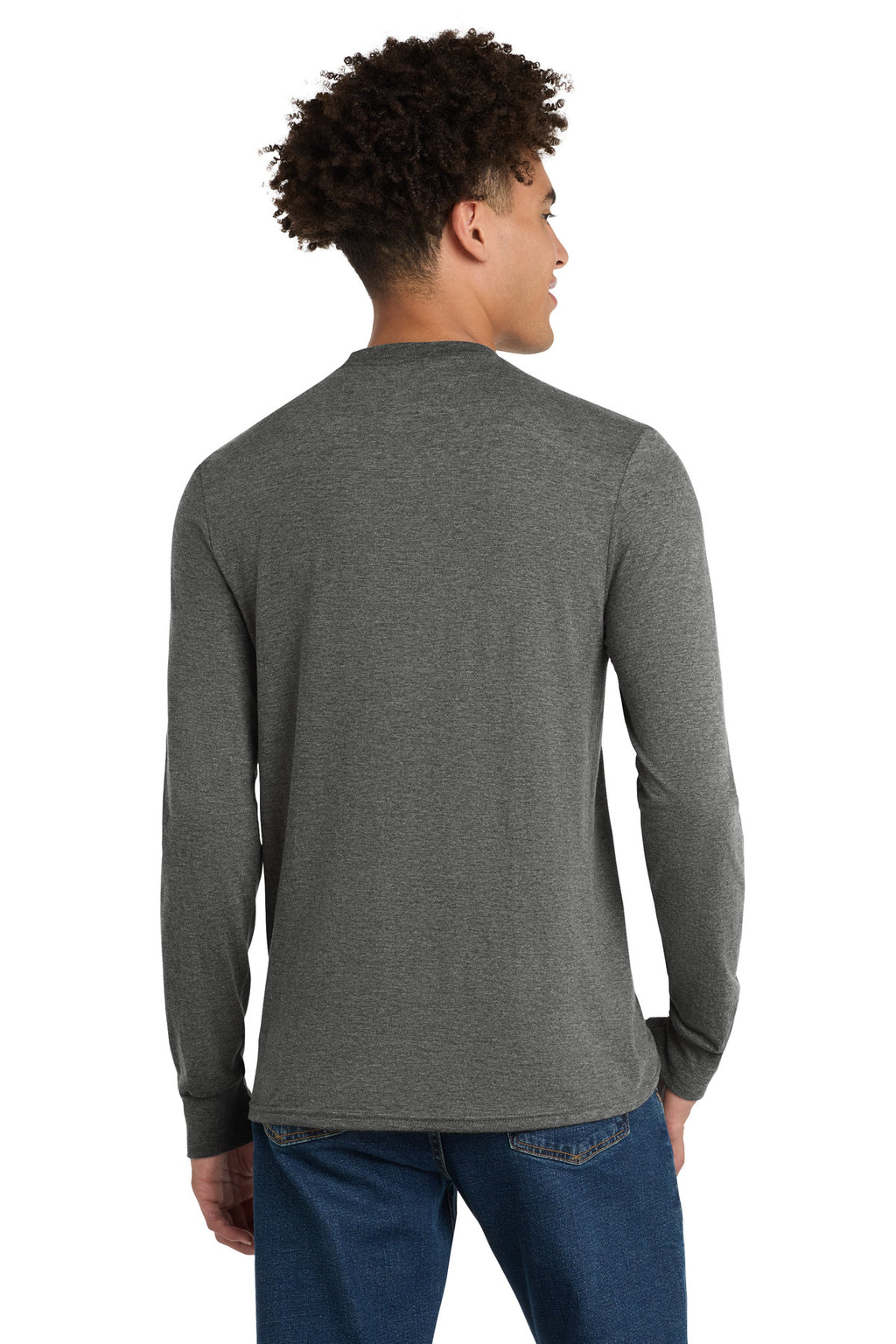District Perfect Tri Long Sleeve Tee . DM132