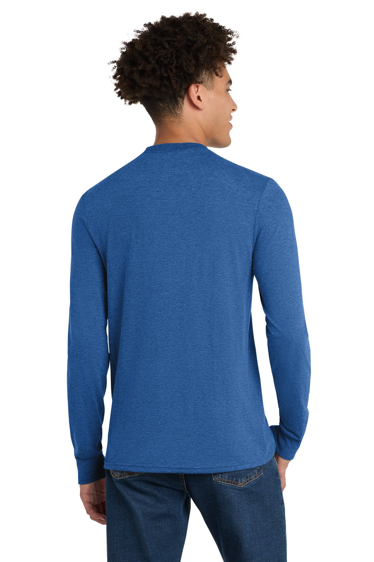 District Perfect Tri Long Sleeve Tee . DM132