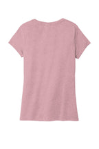 District Women's Perfect Tri V-Neck Tee. DM1350L