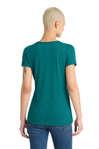 District Women's Perfect Tri V-Neck Tee. DM1350L
