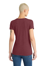 District Women's Perfect Tri V-Neck Tee. DM1350L