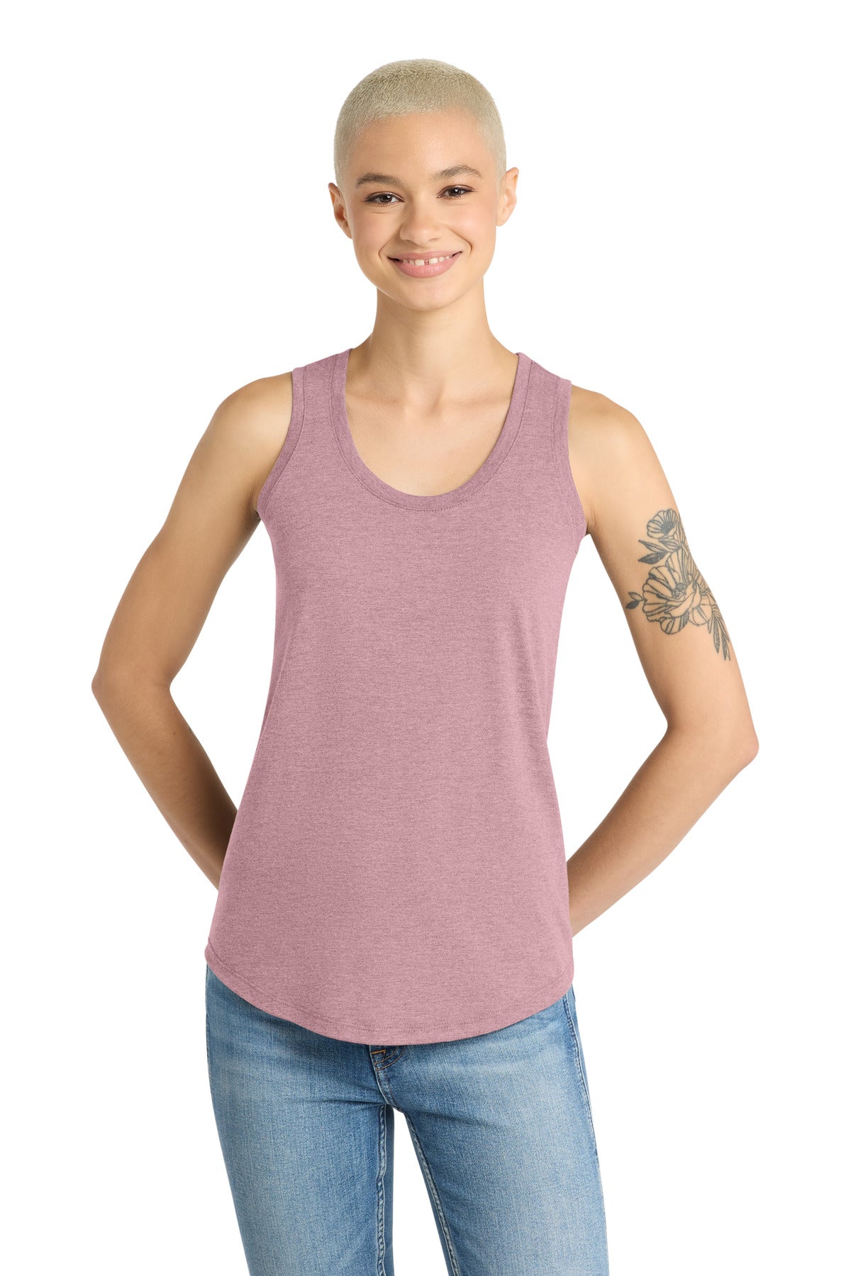 District  Women's Perfect Tri Racerback Tank. DM138L